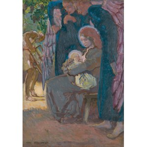 Józef Mehoffer, MATKA BOSKA KARMIĄCA, 1913