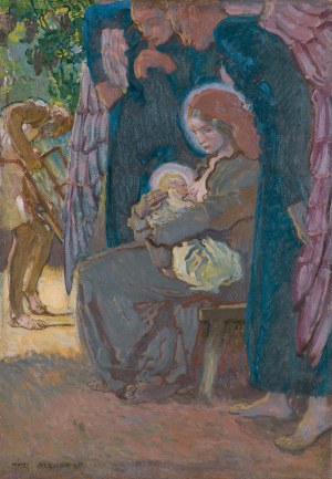 Jozef Mehoffer, Mother of God Nursing, 1913