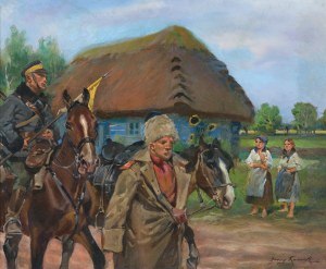 Jerzy Kossak, PROVIDING THE POW.