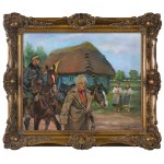 Jerzy Kossak, PROWADZENIE JEŃCA