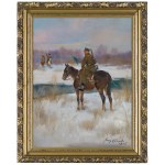Jerzy Kossak, UŁAN NA WIDECIE, 1935
