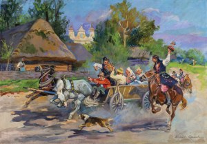 Wojciech Kossak, WESELE KRAKOWSKIE