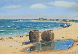 Soter Jaxa-Malachowski, Barrels on the Shore of the Sea