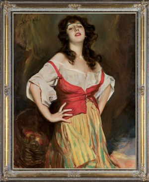 Boleslaw Szankowski, Girl with a Basket