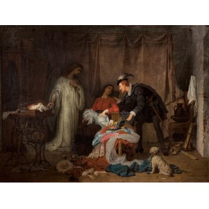 Władysław Bakałowicz, TRUDNY WYBÓR, ok. 1864