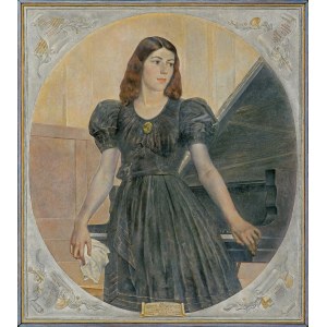 Ludomir Sleńdziński, PO KONCERCIE. PORTRET CÓRKI ARTYSTY, 1944