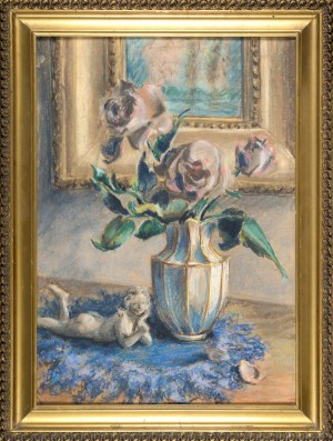 Jan CHWIERUT (1901-1973), Flowers in a vase