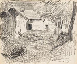 Stanislaw KAMOCKI (1875-1944), Rural homestead, summer 1903