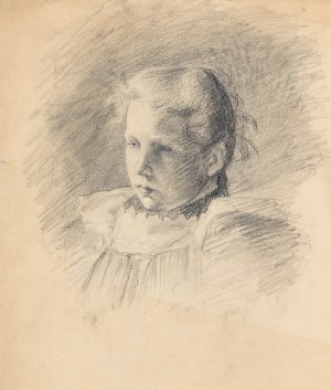 Emilia KNAUSÓWNA (1883-1924), Bust of a girl