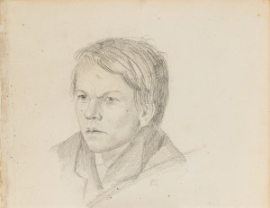 Antoni KOZAKIEWICZ (1841-1929), Head of a man