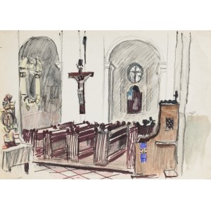 Ludwik MACIĄG (1920-2007), Wnętrze kościoła