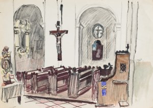 Ludwik MACIĄG (1920-2007), Interior of the church