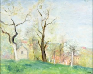 Irena WEISS - ANERI (1888-1981), Spring Landscape, 1950