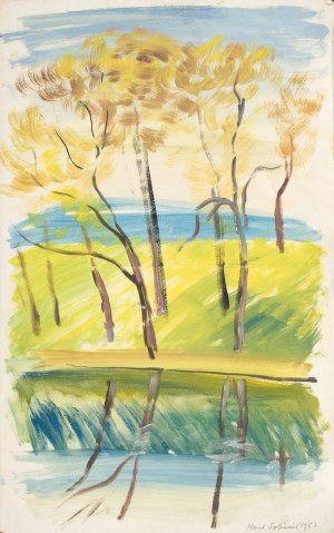 Zdzislaw (CYAN) CYANKIEWICZ (1912-1981), Landscape, 1952
