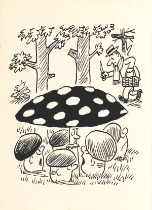 Gwidon MIKLASZEWSKI (1912-1999), Hide us under your hat!