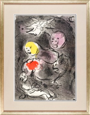 Marc CHAGALL (1887 - 1985), The Prophet Daniel with the Lions, 1956