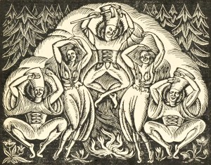 Władysław SKOCZYLAS (1883-1934), Dance of the Robbers