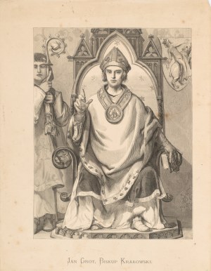 Jan MATEJKO (1838-1893), Jan Grot , Bishop of Krakow