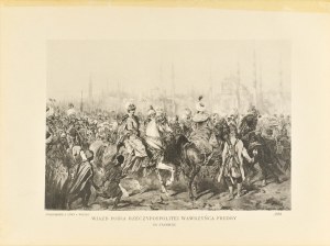 Juliusz KOSSAK (1824-1899), Entrance of an MP of the Republic by Lawrence Fredro, 1900