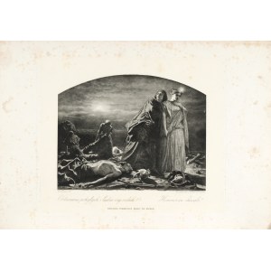 Artur GROTTGER (1837-1867), Obdzieranie poległych (Ludzie czy szakale?)