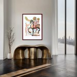 Salvador DALI (1904 -1989), z cyklu New Jerusalem Suite, The Harbinger (Zwiastun) 1977