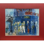 Raoul DUFY (1877 - 1953), Powitanie księcia Joinville na pokładzie angielskiej fregaty Britanica,1965