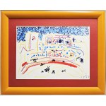 Pablo Picasso (1881 - 1973), Z cyklu Toros y Toreros, Arena I, 1961