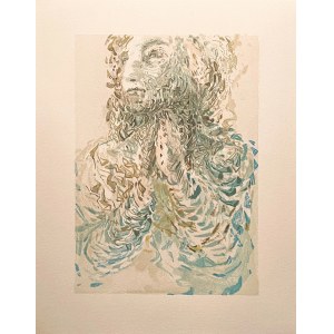 Salvador Dalí (1904 - 1989), dalla serie Dante, Divina Commedia, Paradiso, 1963