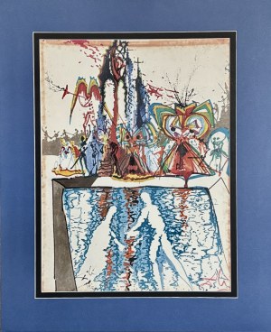 Salvador Dalí (1904 -1989), Romeo and Juliet,1975.