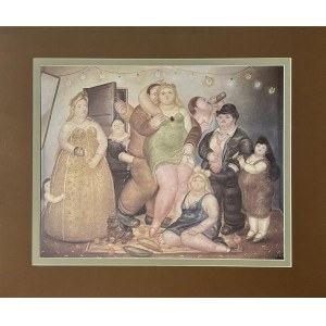 Fernando Botero (1932 - 2023), Night party, 1976