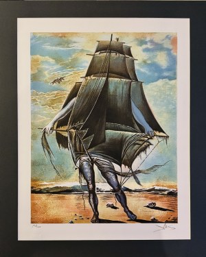 Salvador Dalí (1904 -1989), L'homme batea (Man of the Sail).