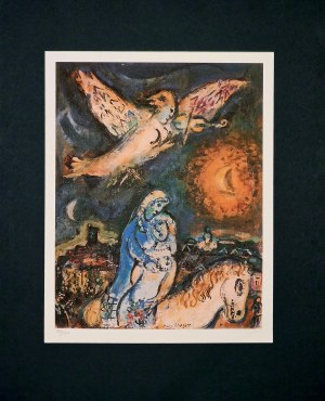 Marc Chagall (1887 - 1985), The angel with the violin, (1917)