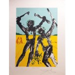 Salvador Dali (1904 - 1989), Peace in Vietnam Suite, 1973. Zestaw 4 litografii.
