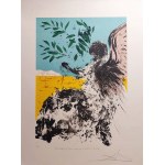 Salvador Dali (1904 - 1989), Peace in Vietnam Suite, 1973. Zestaw 4 litografii.