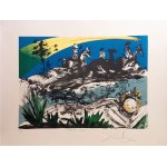 Salvador Dali (1904 - 1989), Peace in Vietnam Suite, 1973. Zestaw 4 litografii.