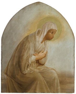 MADONNA, 19th century.