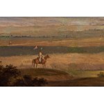 January SUCHODOLSKI, UŁAN 15 PUŁKU KSIĘSTWA WARSZAWSKIEGO (UŁAN I DZIEWCZYNA), ok. 1840