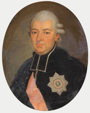 German painter, PORTRET OF PRINCE CHRISTIAN VON HESSEN-ROTENBURG, after 1782