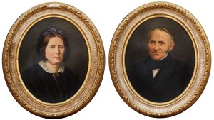 Elisabeth POCHHAMMER, A Pair of Marriage Portraits, 1876