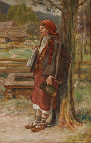 Juliusz MAKAREWICZ, HUCULA WITH THE ROAR, 1923