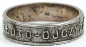 PATRIOTIC RING, Poland 1918