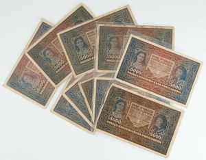 5000 POLISH MARKS, 1920