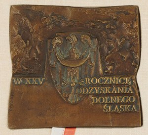 MEDAL, ON THE XXV ANNIVERSARY OF THE RECOVERY OF LOWER SILESIA, 1970