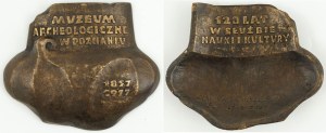 COMMEMORATIVE MEDAL, 120 YEARS OF THE ARCHAEOLOGICAL MUSEUM IN POZNAN, 1977
