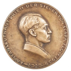 Cirillo del ANTONIO, MEDAL, GÜNTHER PRIEN, Niemcy, 1939
