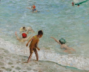 Aleksandr Ivanovich BACHRAMEEV, BATH IN THE SEA