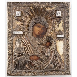 IKONA MATKI BOŻEJ „UKÓJ MÓJ SMUTEK”, Rosja, Moskwa, 1822