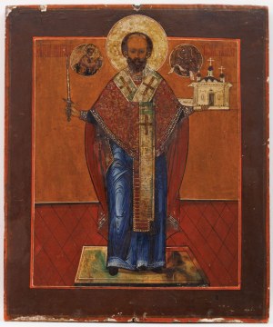IICON OF HOLY MICHAEL, Russia, 19th century.