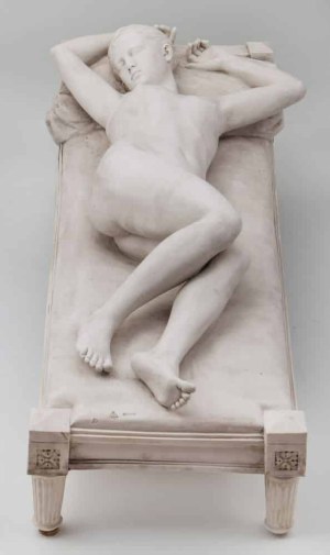 FIGURE, RIP, France, Manufacture Nationale de SÈevres, 1911, Model: Alfred Boucher, 1893