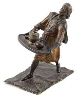 TURKEY WITH TACA in Bergmann type, early 20th century.